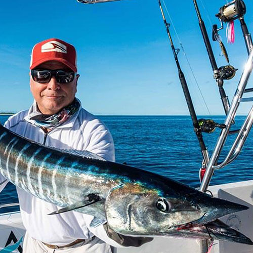 Wahoo fish caught in Costa Rica